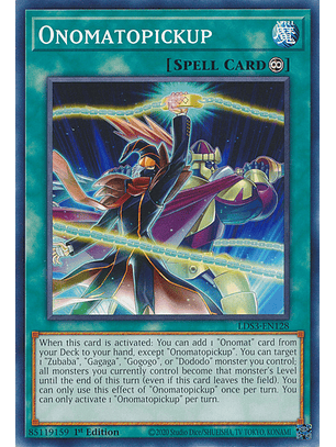 Onomatopickup - LDS3-EN128 - Common 