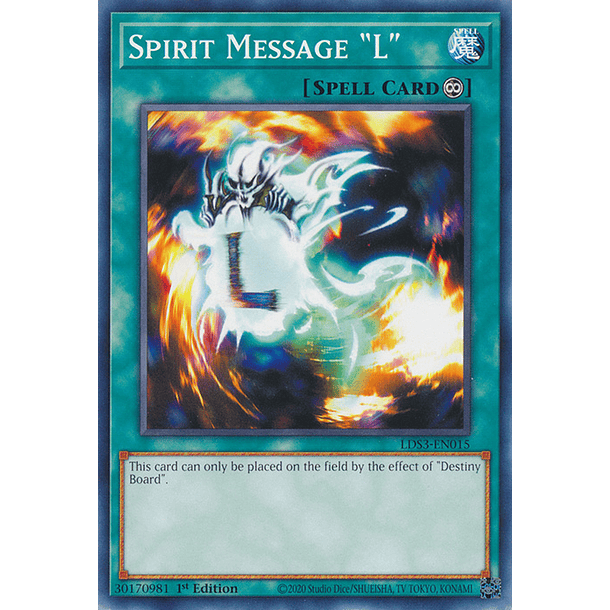 Spirit Message "L" - LDS3-EN015 - Common 