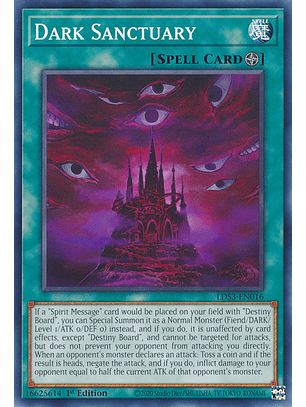 Dark Sanctuary - LDS3-EN016 - Common 