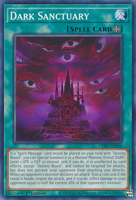 Dark Sanctuary - LDS3-EN016 - Common 