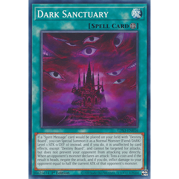 Dark Sanctuary - LDS3-EN016 - Common 