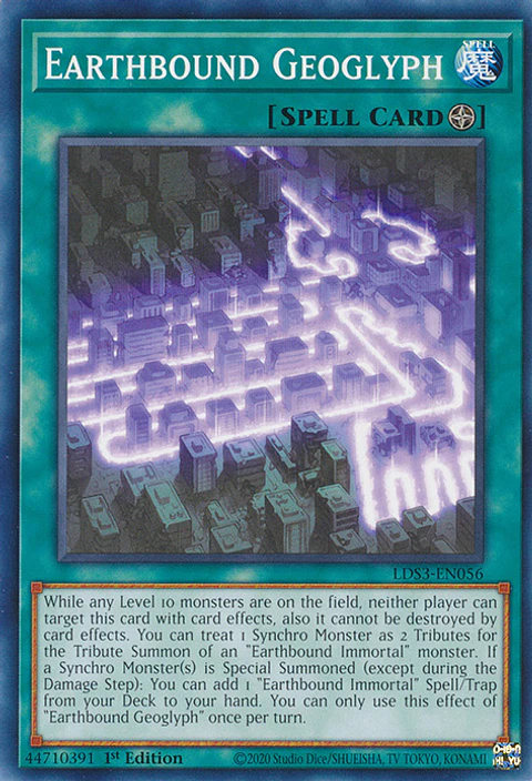 Earthbound Geoglyph - LDS3-EN056 - Common 