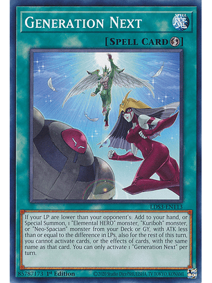 Generation Next - LDS3-EN113 - Common 