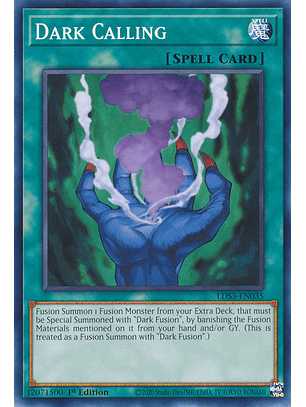 Dark Calling - LDS3-EN035 - Common 