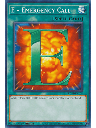 E - Emergency Call - LDS3-EN108 - Common 