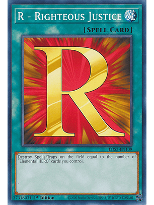 R - Righteous Justice - LDS3-EN109 - Common 