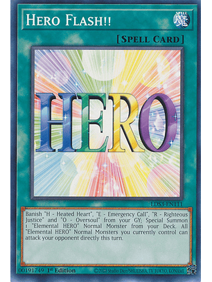 Hero Flash!! - LDS3-EN111 - Common 