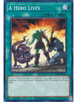 A Hero Lives - LDS3-EN112 - Common 