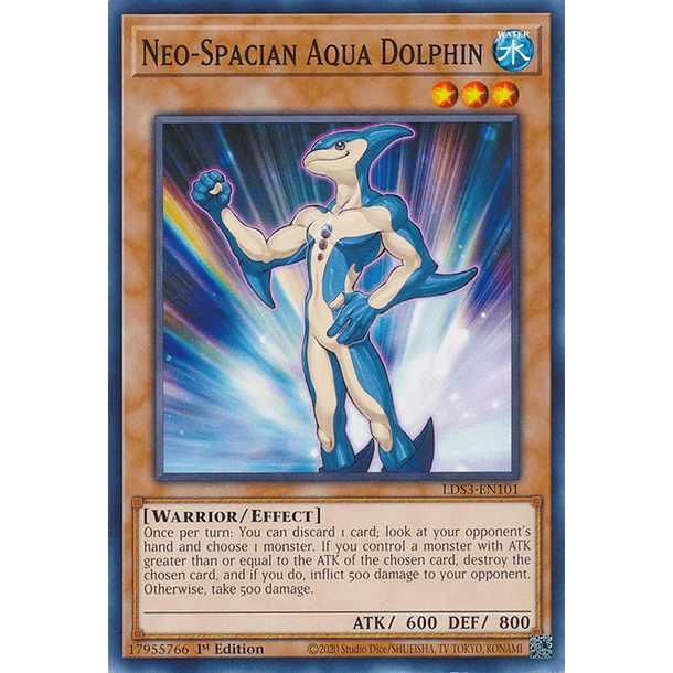 Neo-Spacian Aqua Dolphin - LDS3-EN101 - Common 