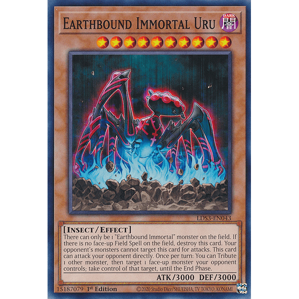 Earthbound Immortal Uru - LDS3-EN043 - Common 