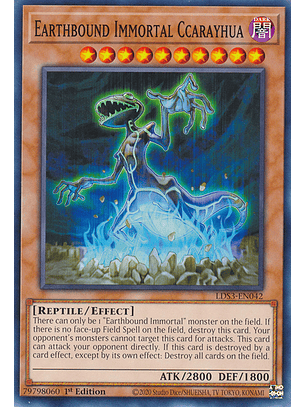 Earthbound Immortal Ccarayhua - LDS3-EN042 - Common 