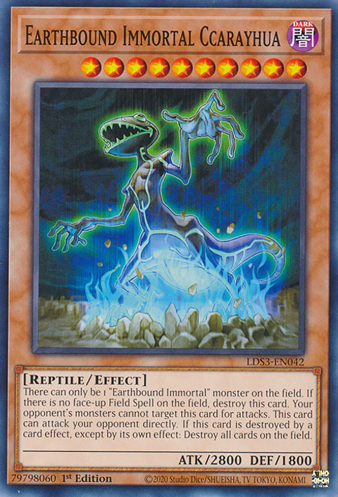 Earthbound Immortal Ccarayhua - LDS3-EN042 - Common 