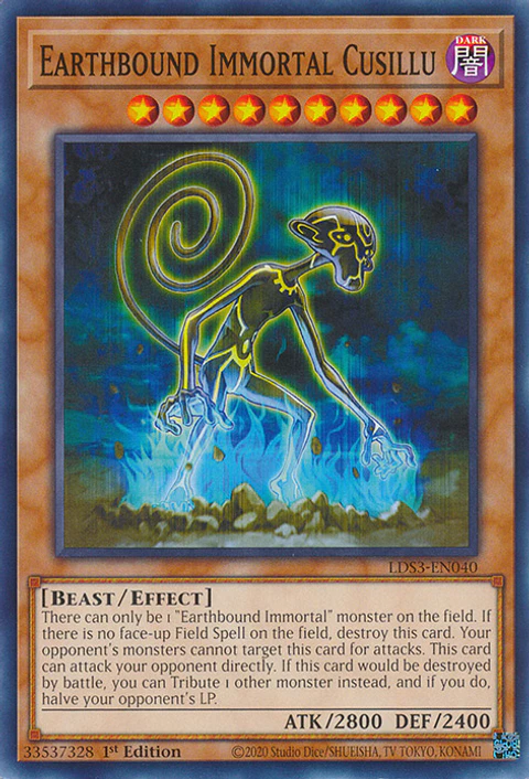 Earthbound Immortal Cusillu - LDS3-EN040 - Common 