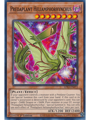 Predaplant Heliamphorhynchus - LDS3-EN072 - Common 