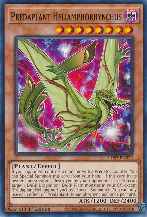 Predaplant Heliamphorhynchus - LDS3-EN072 - Common 