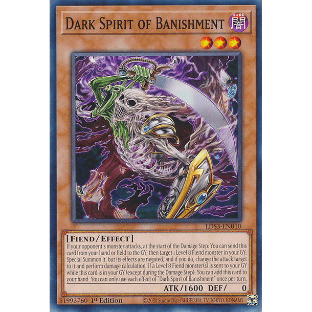 Dark Spirit of Banishment - LDS3-EN010 - Common 