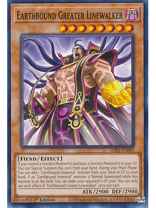 Earthbound Greater Linewalker - LDS3-EN049 - Common 