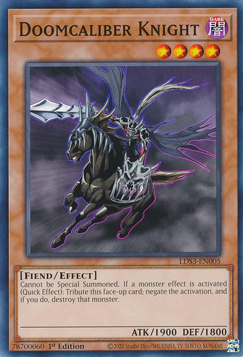 Doomcaliber Knight - LDS3-EN005 - Common 