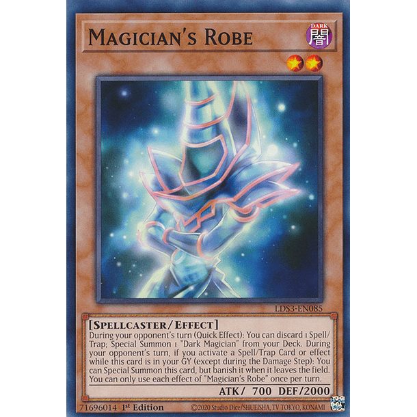 Magician's Robe - LDS3-EN085 - Common 
