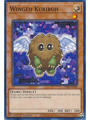 Winged Kuriboh - LDS3-EN100 - Common 