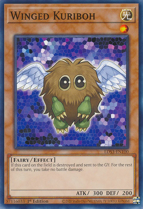 Winged Kuriboh - LDS3-EN100 - Common 