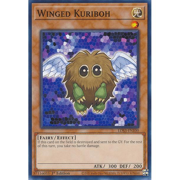 Winged Kuriboh - LDS3-EN100 - Common 