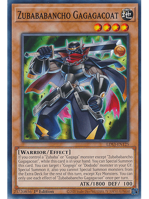 Zubababancho Gagagacoat - LDS3-EN125 - Common 