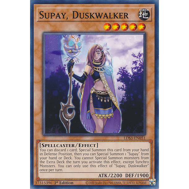 Supay, Duskwalker - LDS3-EN051 - Common 