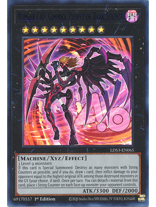 Number C40: Gimmick Puppet of Dark Strings - LDS3-EN065 - Ultra Rare