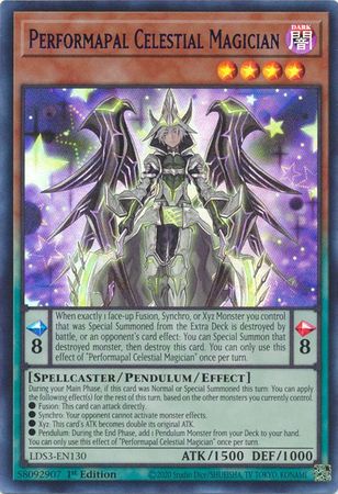 Performapal Celestial Magician - LDS3-EN130 - Ultra Rare 2