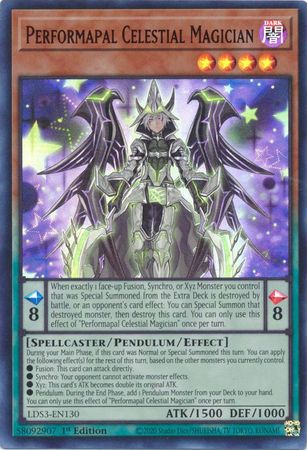 Performapal Celestial Magician - LDS3-EN130 - Ultra Rare 3
