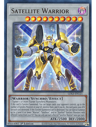 Satellite Warrior - LDS3-EN121 - Ultra Rare
