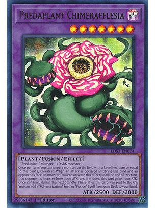 Predaplant Chimerafflesia - LDS3-EN074 - Ultra Rare