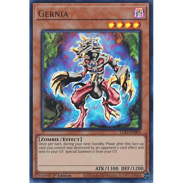 Gernia - LDS3-EN004 - Ultra Rare