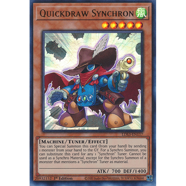 Quickdraw Synchron - LDS3-EN117 - Ultra Rare