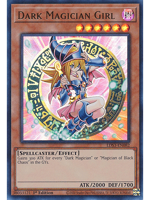 Dark Magician Girl - LDS3-EN082 - Ultra Rare