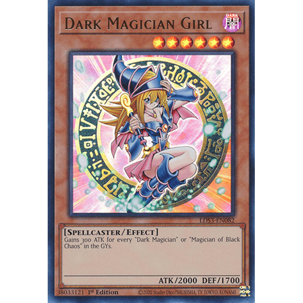 Dark Magician Girl - LDS3-EN082 - Ultra Rare