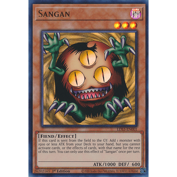Sangan - LDS3-EN001 - Ultra Rare