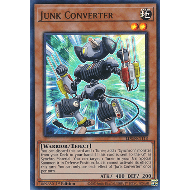 Junk Converter - LDS3-EN118 - Ultra Rare