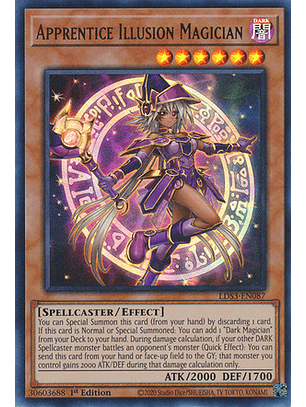 Apprentice Illusion Magician - LDS3-EN087 - Ultra Rare