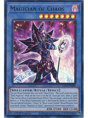 Magician of Chaos - LDS3-EN089 - Ultra Rare