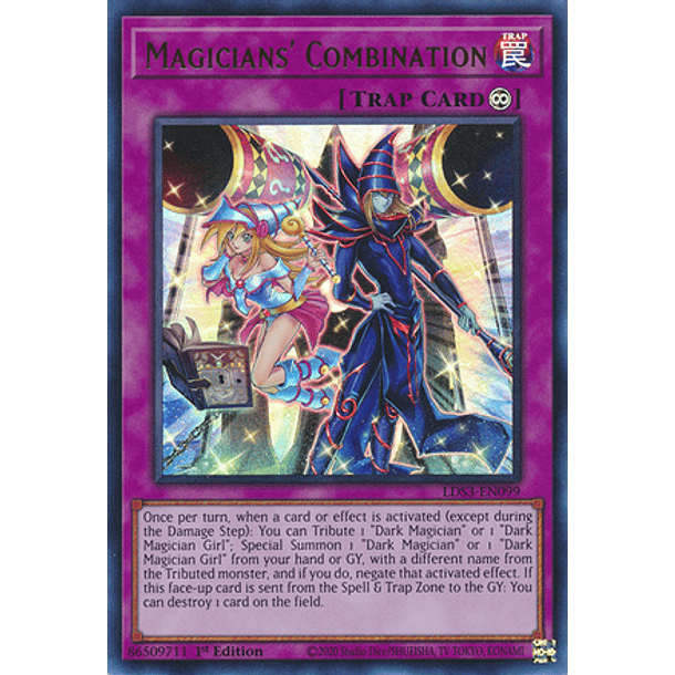 Magicians' Combination - LDS3-EN099 - Ultra Rare