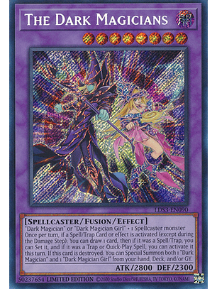 The Dark Magicians - LDS3-EN090 - Secret Rare