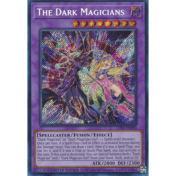 The Dark Magicians - LDS3-EN090 - Secret Rare