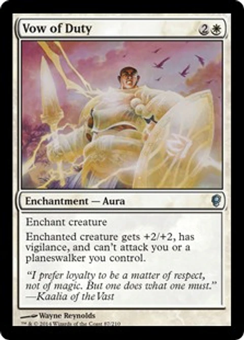 Vow of Duty - CONS