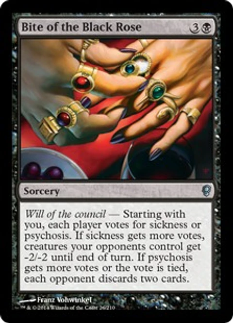 Bite of the Black Rose - CONS