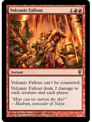 Volcanic Fallout - CONS