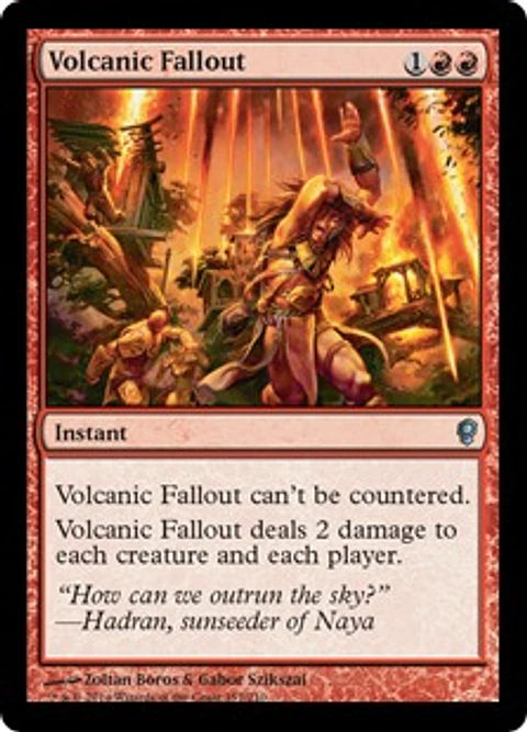 Volcanic Fallout - CONS