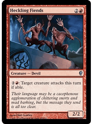 Heckling Fiends - CONS