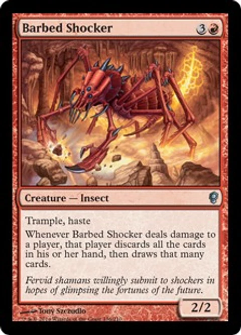 Barbed Shocker - CONS